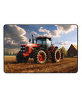 Cozy 36X24 Inch Non Slip Doormat With Low Profile Design, Machine Washable Area Rug Featuring Fantasy Farm Tractor Print