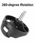 Universal Swivel Wheel Replacement For Eufy RoboVac 11S 15C 30C 25C showing 360-degree rotation caster