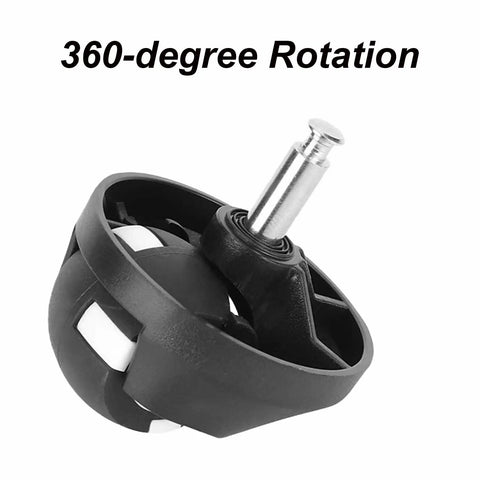 Universal Swivel Wheel Replacement For Eufy RoboVac 11S 15C 30C 25C showing 360-degree rotation caster