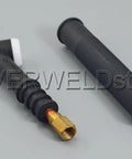 WP 17 Style TIG Welding Torch Head with Flexible Air Cooled Build 150 Amp SR 17F Compatible components displayed