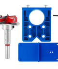 Beast 35mm Concealed Hinge Jig Kit For Cabinet Doors And Cupboards with drill guide and Forstner bit components