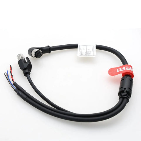 Livox HAP TX Mid 360 Mid 70 Lidar Navigation Mapping Aviation Connector 1 To 3 Splitter Sensor Cable with M12 Right Angle