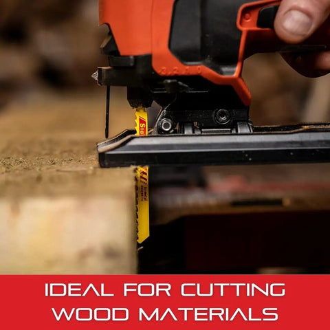 Bi-Metal Unified Shank Jigsaw Blade For Wood Cutting High Precision 3 Inch Length 6 TPI in jigsaw cutting wood