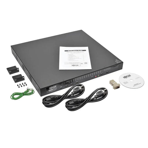 Rock Solid 32 Port Ip Kvm Switch Built For Straightforward Rack Setup And Smooth Multi User Server Oversight Featuring Dead Simple Usb Ps2 Hookups With Reliable Dvi Vga Display Support That Just Works. Complete with cables and user guide.