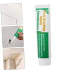 Wall Repair Paste Set With Self Adhesive Mending Cream, Scraper And Spout For Quick Crack Fix, Indoor And Outdoor Use