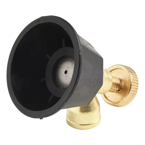 Adjustable Atomizing Garden Nozzle For Cyclone Spray Head With 14.5 mm Thread And Multi Spray Modes, alloy construction