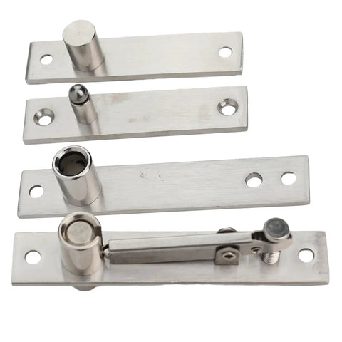 Workhorse 360 Degree Rotating Conceal Bookcase Hinges, stainless steel, retractable pins and balls for secret door pivot hardware