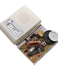 AM FM Radio Kit Parts CF210SP Suite For Ham Radio Gearheads, DIY Build showing open circuit board and components