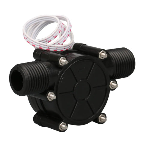 Portable Water Turbine Generator For Home Use With 80V 12V 5V Output, 10W Hydroelectric Tap Turbine with compact design.