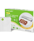 Pre Cut Vacuum Sealer Bags For Food 200 Count 8x10 BPA Free Embossed Heavy Duty Food Saver box packaging