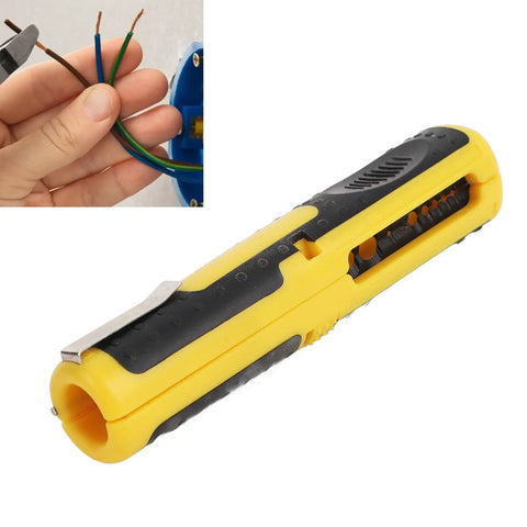 ZPSHYD Automatic Pen Type Wire Stripper Pliers multifunctional tool with ergonomic design for efficient stripping and cutting.