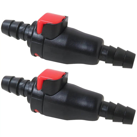 Two-Pack Hydration System Quick Disconnects For One Quarter Inch Drink Tubing, Leak-Free Connection, Secure Fit, Smooth Water Flow