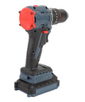 Rock Solid Brushless Cordless Drill With 1500 Rpm And 25 Torque Settings showing compact design and battery at base.
