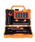 Must Have 47 Piece Magnetic Screwdriver Set With Insulated Torx Bits Perfect For Home Repair Jobs And Precision Tech Fixes Featuring Heavy Duty Stainless Steel Tools That Never Rust Or Break So You Can Tackle Any Messy Project Like A Total Pro Without. 47-piece orange case screwdriver kit with magnetic bits