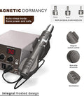 LCD Display Hot Air Rework Station Workhorse With Adjustable Temperature Desoldering Gun showcasing replaceable nozzles