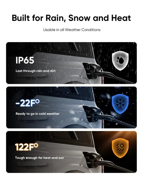 Heavy Duty NACS To CCS Electric Vehicle Adapter Featuring Killer 500A Max 1000V Fast Charging For Tesla Supercharger V3 And V4 weather resistant IP65 rating in rain snow and heat.
