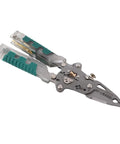 Bewinner 20 In 1 Wire Stripper Pliers With Voltage Detection, Folding Crimping Tool For Awg 20-10, Industrial Grade Crv Steel with rubber grips.