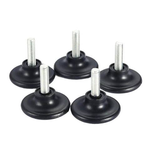 Screw On Adjustable Furniture Feet Pad Anti Slip Leveling Height Bolt Balance For Table Legs Chairs And Sofas Floor Protection Durable M8x18x38mm