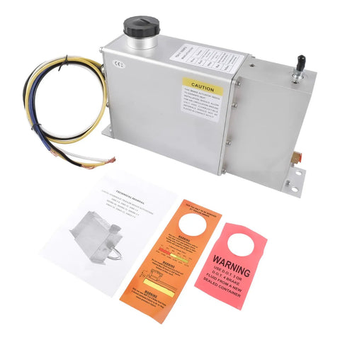 Heavy Duty Electric Over Hydraulic Brake Actuator Delivering Rock Solid 1600 Psi Stopping Power For Disc Trailer Brakes With No Sweat Four Wire Setup And Built In Bleeder Screw and technical documents.