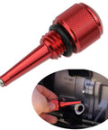 Aluminum Alloy Magnetic Oil Dipstick Beef Up For Predator 212 Engines Coleman 196cc Mini Bike Ghost 224cc with installation view