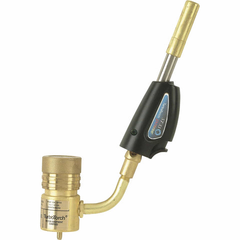 Swirl Torch Kit 0386-0851 For MAP Pro And LP Gas Self Lighting, 360 Degree Swivel Tips, brass and black components
