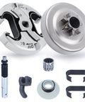 325 7-Tooth Clutch Drum Kit For Husqvarna And Jonsered Chainsaws 340 345 350 445 450 with needle bearing visible