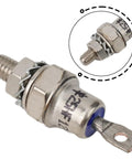 High Performance Stud Mount Diode 1200V For Welding Machine Power Supply Converter And Motor Control With Wide Current Range And Easy Maintenance Design, metallic, threaded stud design.