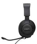 Side view of Wired Over Ear Gaming Headset With Detachable Microphone Mute Option And Fabric Covered Memory Foam Ear Cushions For All Platforms