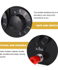 Built Tough Variable Resistor Panel With 0 To 9999 Ohm Range smooth dial and precision knobs for easy adjustment in physics labs.
