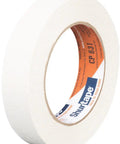 CP 631 General Purpose Masking Tape 24mm x 55m White With Medium-High Adhesion roll showing flexible crepe backing.