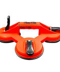 Multi Spec Suction Cup Handle Dual Function Lifter And Dent Puller, red, measures 115mm x 43mm, designed for glass and tile lifting.