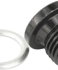 Premium Oil Casing Drain Plug KIT For Audi 100 And Quattro 1989 To 1991 Plus Early Models Fits Perfectly Seals Like New With Solid OE Reference N0138142 Parts black metal drain plug with washer