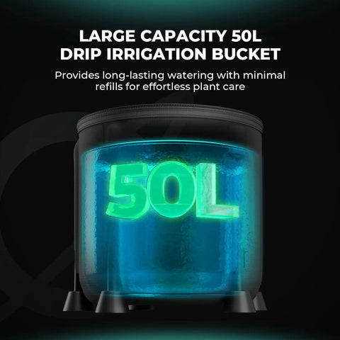 Auto Drip Irrigation Kit Large Capacity 50L Bucket, Plant Care