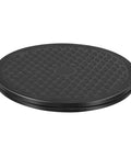 12 Inch Rotating Turntable With Steel Ball Bearings For Flat Panel Monitors TVs Potted Plants And Stereo Speakers A Versatile Heavy Duty Black Swivel Stand