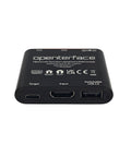 Slick Portable Kvm Console Adapter For Straight Plug And Play Laptop Server Management And Headless Bios Troubleshooting Via Hdmi Video And Usb Controls Rock Solid Build Quality For Boss Performance showing ports and labels