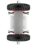Heavy Duty Six Inch Rolling Gate Wheels Loaded With Double U Bolts And Rust Proof Steel Setup for smooth sliding gates.