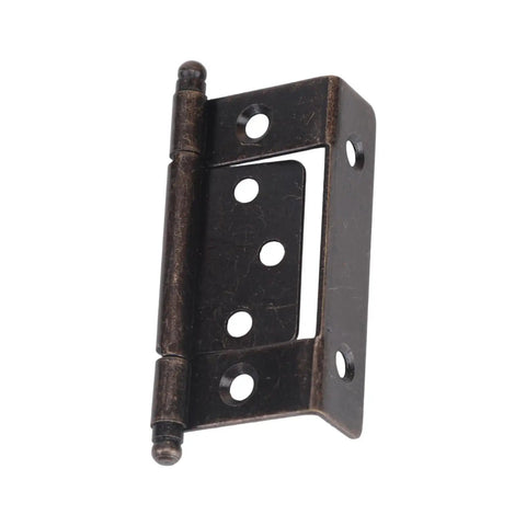 Antique Style Cabinet Drawer Door Butt Hinge Durable Metal Hardware For Cupboard Wooden Box And Furniture Easy Install