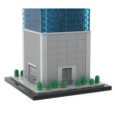 World Trade Center Building Blocks Set Scale 1 To 800 Collectible Architecture Model For Display 3153 Premium Pieces Authorized SPBrix Design Great Gift For Building Fans And Collectors, ABS blocks