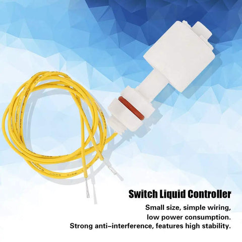 Float Switch Liquid Controller For Aquarium Pumps, Vertical Water Level Sensor With Sturdy Plastic Construction, -10 To 80 C Temperature Range