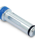 Premium Actuator Oil Supply Filter Replacing 68189847AA metallic silver body with blue and black seals for Fiat and Jeep engines.