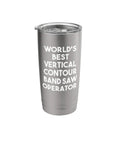 Top Notch Stainless Steel Insulated Tumbler With Dual Wall Keeps Drinks Hot Or Cold Leak Proof Lid BPA Free Easy To Clean