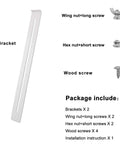 Heavy Duty Drawer Repair Kit And Beefy Furniture Reinforcement Bracket Fix Saggy Wood Or Mdf Drawers Real Quick solid steel hardware.