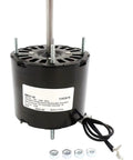 Hella Tough Heavy Duty HVAC Fan Motor Slick Swap Replacement Blower Unit 1 20 HP 1500 RPM with adjustable shaft and mounting screws.