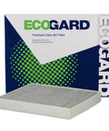 Premium Activated Carbon Cabin Air Filter For Volkswagen Tiguan 2018 To 2024, Jetta 2019 To 2025, Taos shown with EcoGard packaging