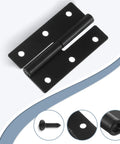 Two Pack Copper Lift Off Cabinet Door Hinges Two Point Four Inch Right Handed Slip Joint Black Butt Hinges For Cabinets