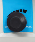 Close-up of control knob on Do It All Five In One Jewelry Polisher 750W Bench Grinder, showing OFF-MAX settings.