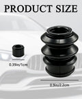 Size comparison of 4Pcs Rubber Brake Caliper Pin Bushing Kit With Slide Pin Boots And Sealing Ring Replacement For Honda Chevrolet Acura Pontiac