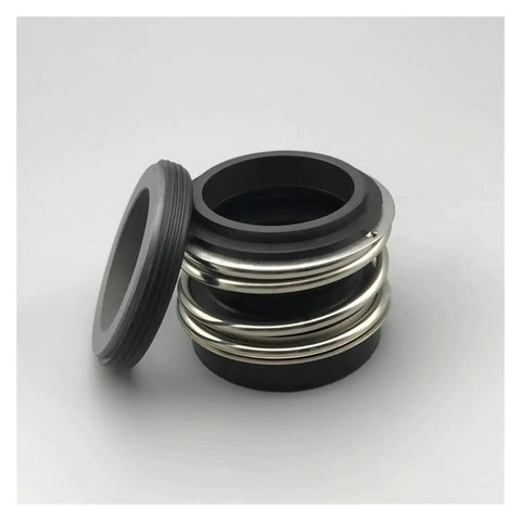 Durable Mechanical Shaft Seal For Water Pump With Single Coil Spring And SiC Stationary Ring Compatible With 28mm Shaft Diameter, showing the seal components.