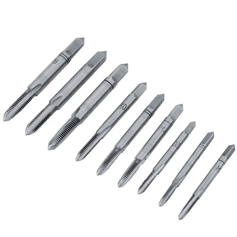 Must Have Metric Thread Cutting Die Tap And Die Set Crafted From Tough Alloy Steel To Restore Or Create Perfect Threads On Steel And Stainless With Adjustable Wrench For Your Metalworking Vehicle Machinery Repair Needs, alloy steel taps