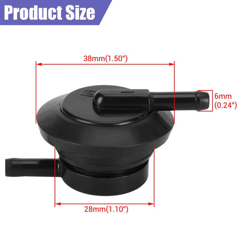 Gas Tank Vent Valve for Predator 212 196cc 224 301cc 420cc Engines Coleman CT200U Mini Bike size details